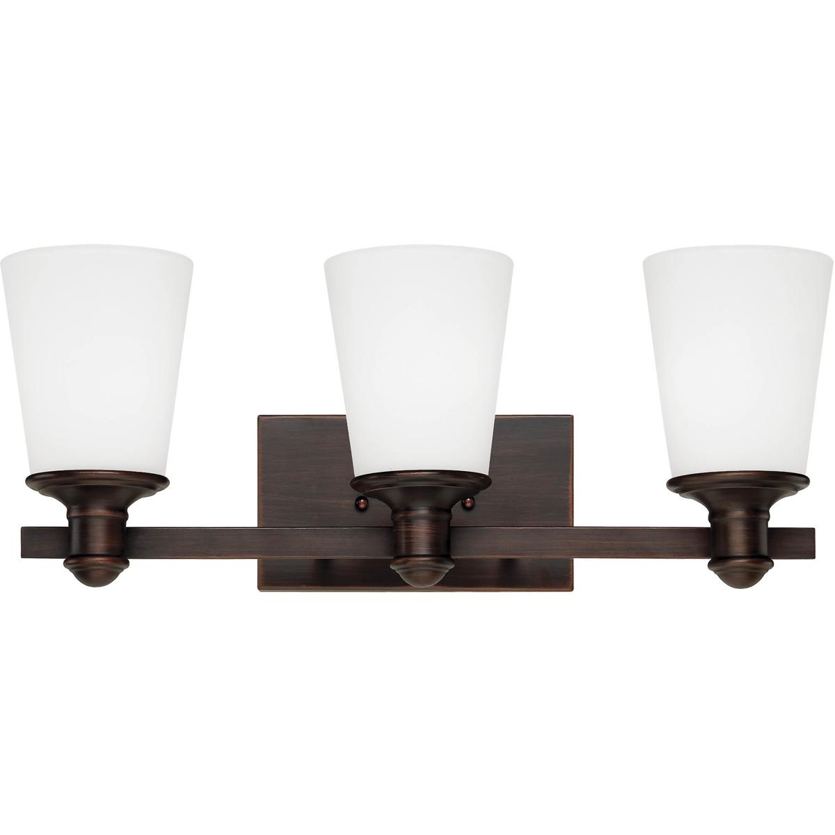 Millennium Lighting 2163-RBZ Cimmaron 3 Light 20 inch Rubbed Bronze Vanity Light Wall Light
